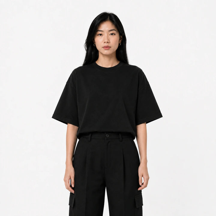 TOCA Signal Tee | Schwarzes T-Shirt mit Abschirmdiagramm