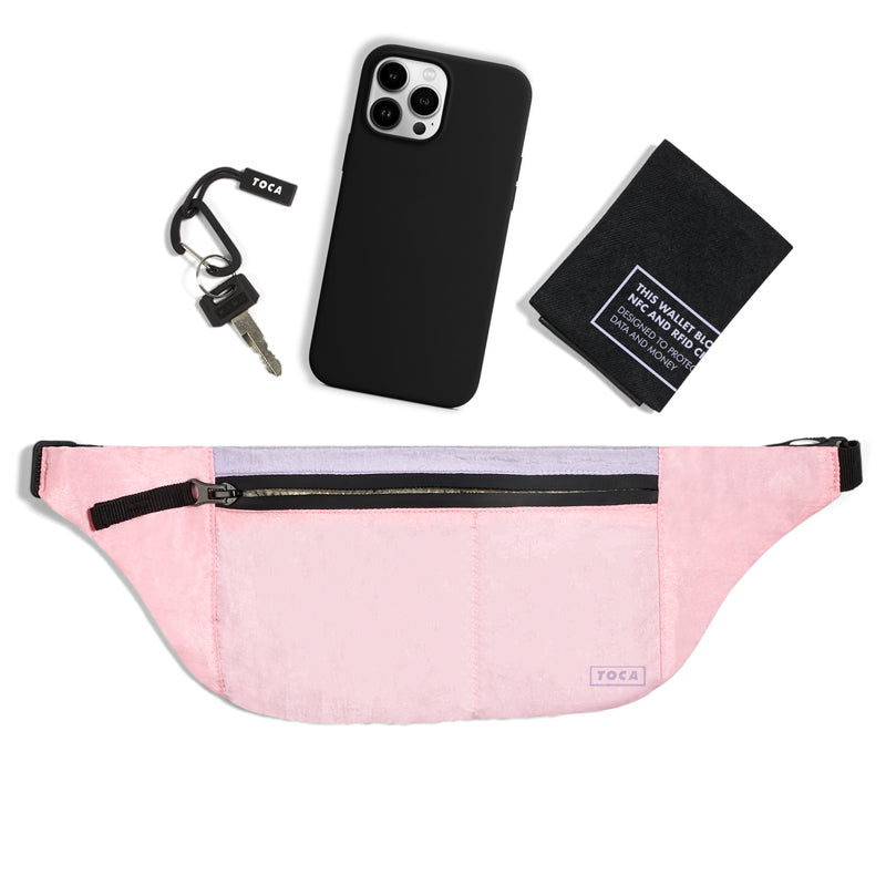 TOCA EMF schützende Gürteltasche für Damen und Herren - Pink