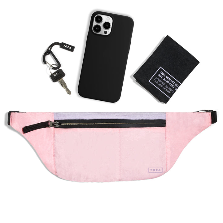 TOCA EMF schützende Gürteltasche für Damen und Herren - Pink